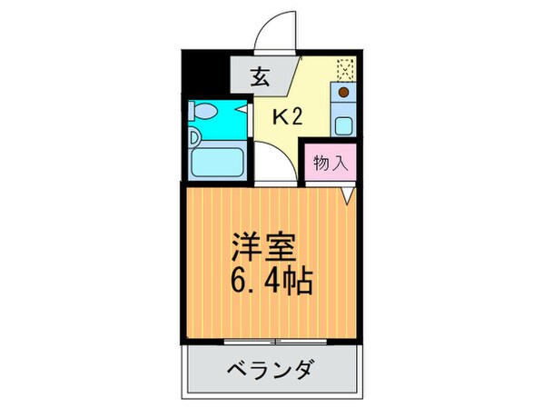 カサベルディ住道の物件間取画像